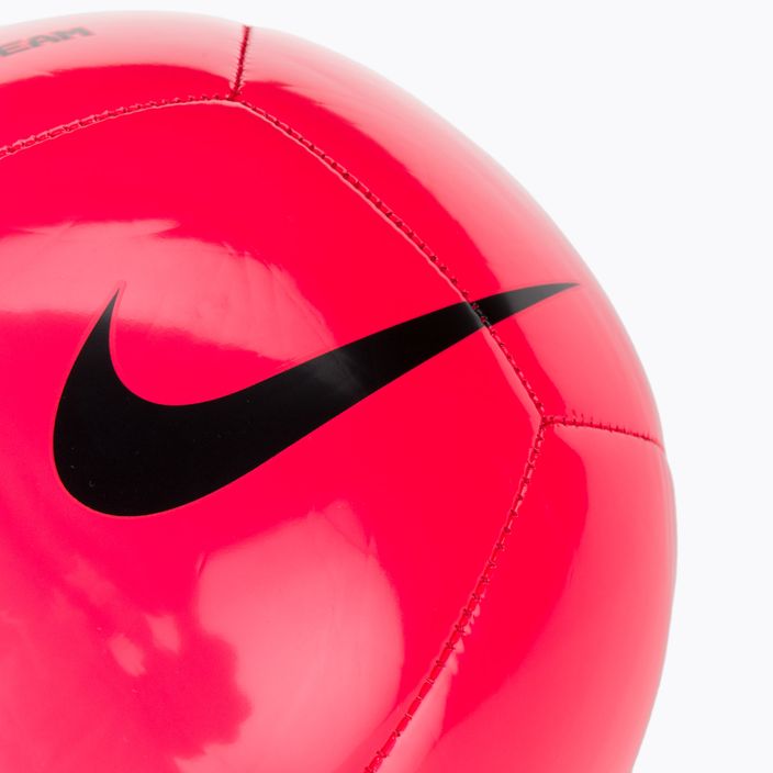 Nike Pitch Team fotbalový míč červený DH9796 3