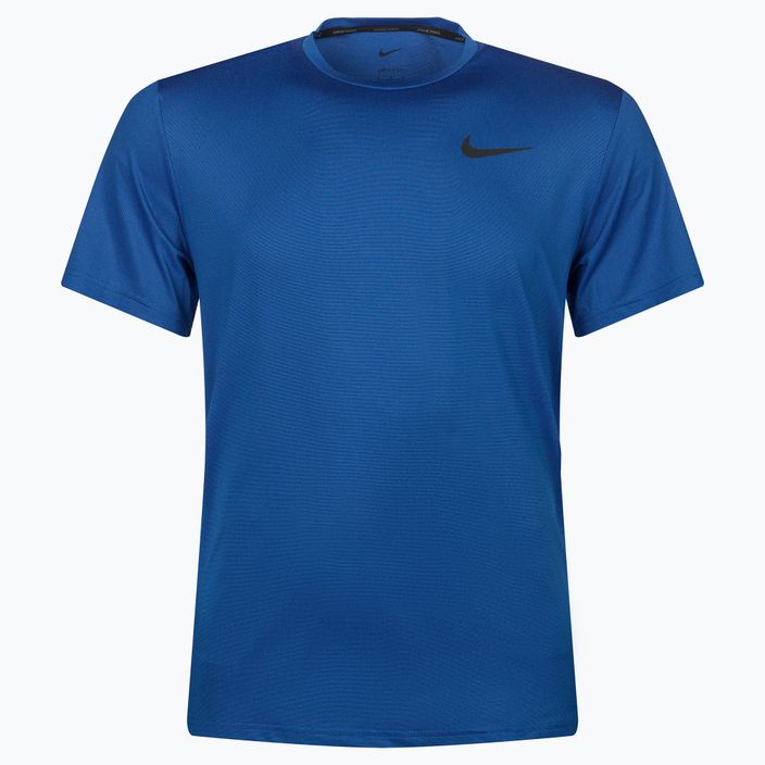 Pánské tréninkové tričko Nike Hyper Dry Top modré CZ1181-492