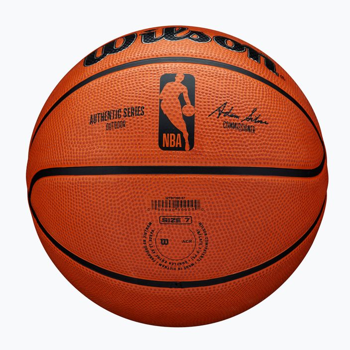 Wilson NBA Authentic Series Outdoor basketbal WTB7300XB05 velikost 5 6