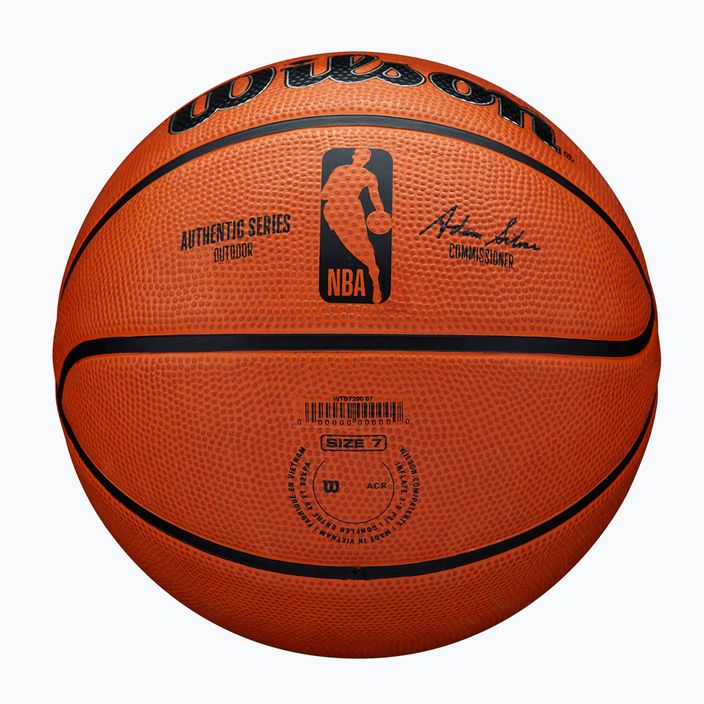 Wilson NBA Authentic Series Outdoor basketbal WTB7300XB06 velikost 6 6