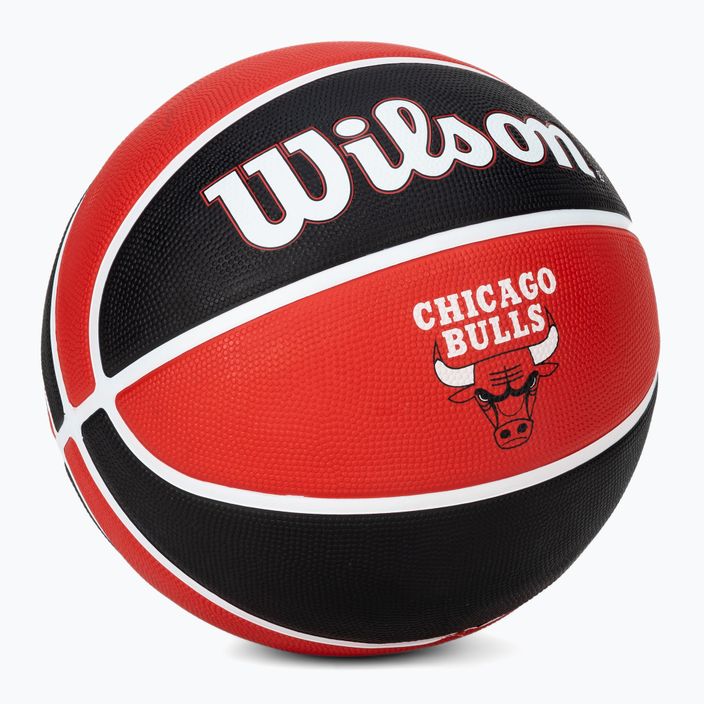 Wilson NBA Team Tribute Chicago Bulls Basketbalový míč červený WTB1300XBCHI 2