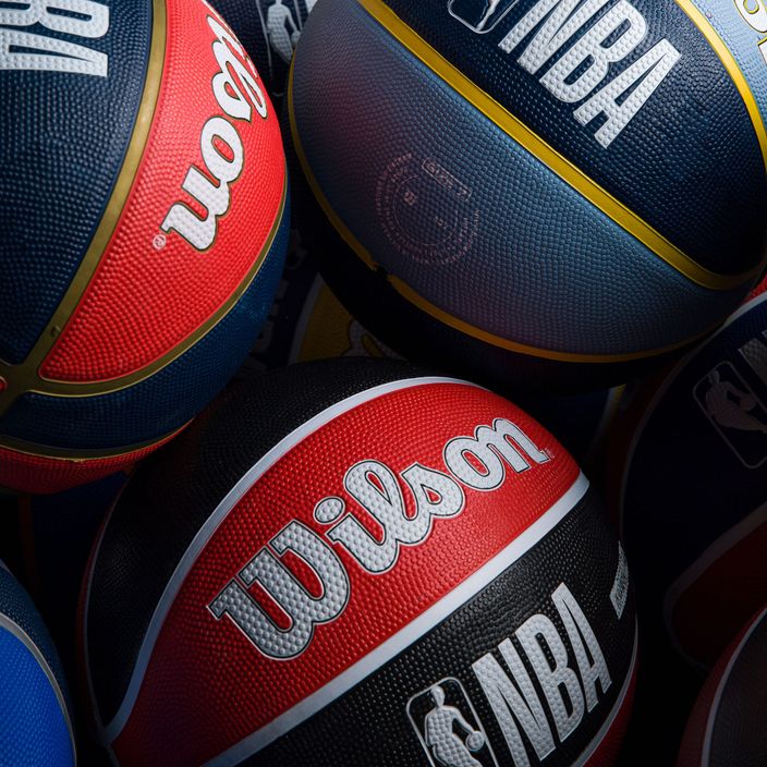 Wilson NBA Team Tribute Chicago Bulls Basketbalový míč červený WTB1300XBCHI 4