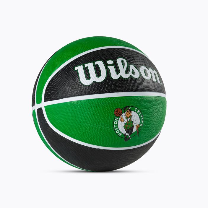Basketbalový míč Wilson NBA Team Tribute Boston Celtic zelený WTB1300XBBOS 2