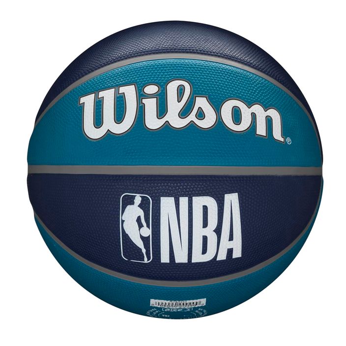 Wilson NBA Team Tribute Charlotte Hornets basketbalový míč modrý WTB1300XBCHA 4