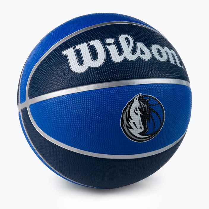 Wilson NBA Team Tribute Dallas Mavericks basketbalový míč modrý WTB1300XBDAL 2