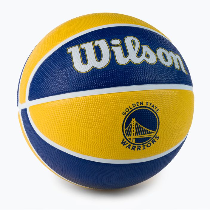 Wilson NBA Team Tribute Golden State Warriors basketbalový míč modrý WTB1300XBGOL 2