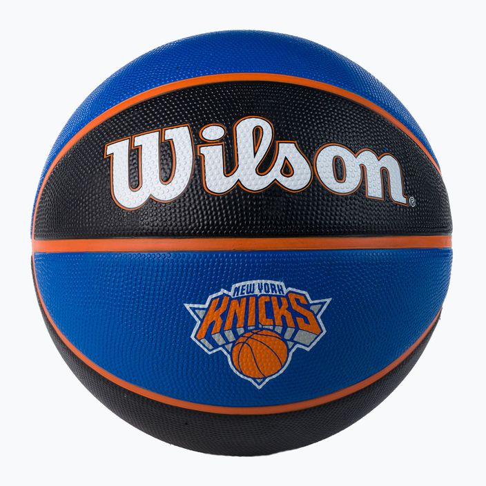 Wilson NBA Team Tribute New York Knicks basketbalový míč modrý WTB1300XBNYK