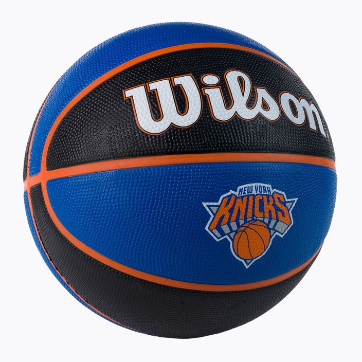 Wilson NBA Team Tribute New York Knicks basketbalový míč modrý WTB1300XBNYK 2