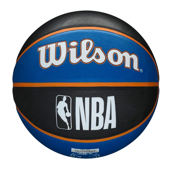 Wilson NBA Team Tribute New York Knicks basketbalový míč modrý WTB1300XBNYK 3