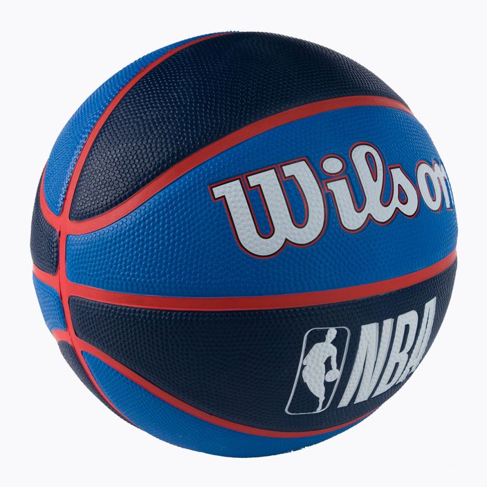 Wilson NBA Team Tribute basketbalový míč Oklahoma City Thunder modrý WTB1300XBOKC 4