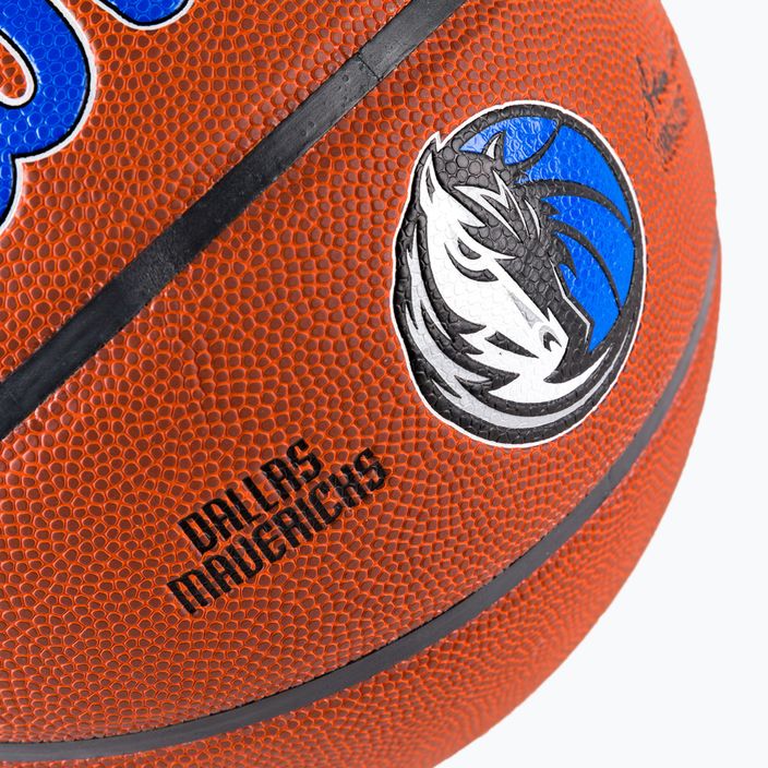 Wilson NBA Team Alliance Dallas Mavericks basketbalový míč hnědý WTB3100XBDAL 3
