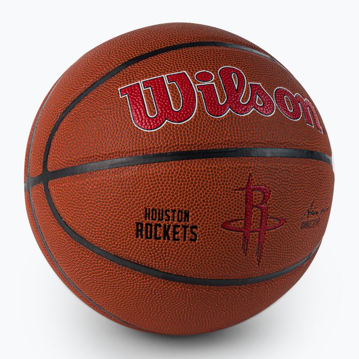 Wilson NBA Team Alliance Houston Rockets basketbalový míč hnědý WTB3100XBHOU 2