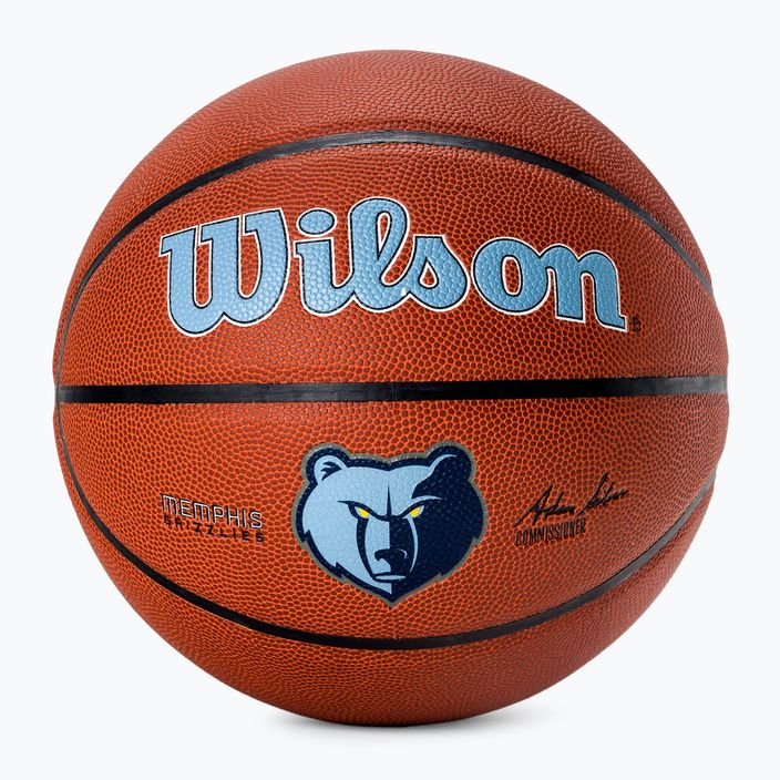 Wilson NBA Team Alliance Memphis Grizzlies basketbalový míč hnědý WTB3100XBMEM