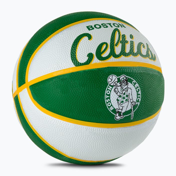 Mini basketbal Wilson NBA Team Retro Mini Boston Celtics zelený WTB3200XBBOS 2