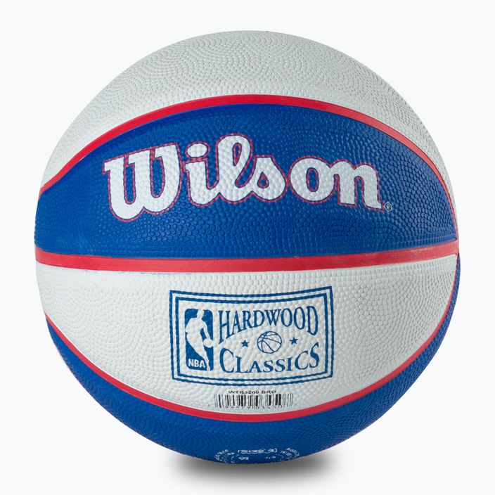 Mini basketbal Wilson NBA Team Retro Mini Brooklyn Nets blue WTB3200XBBRO 4