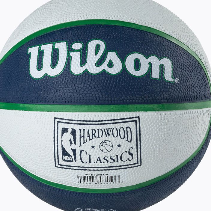 Mini basketbal Wilson NBA Team Retro Mini Dallas Mavericks navy blue WTB3200XBDAL 3