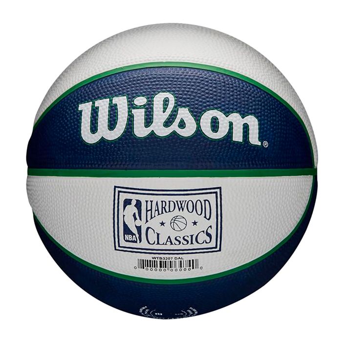 Mini basketbal Wilson NBA Team Retro Mini Dallas Mavericks navy blue WTB3200XBDAL 4