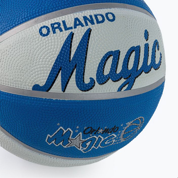 Mini basketbal Wilson NBA Team Retro Mini Orlando Magic modrá WTB3200XBORL 3