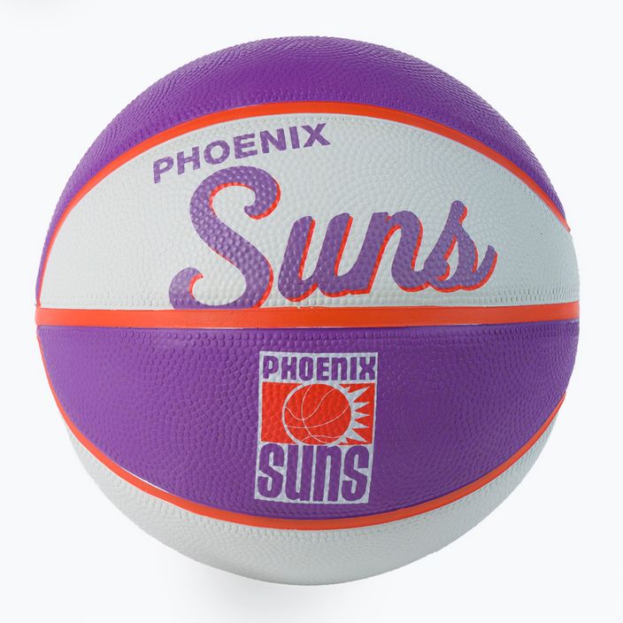 Mini basketbal Wilson NBA Team Retro Mini Phoenix Suns fialová WTB3200XBPHO