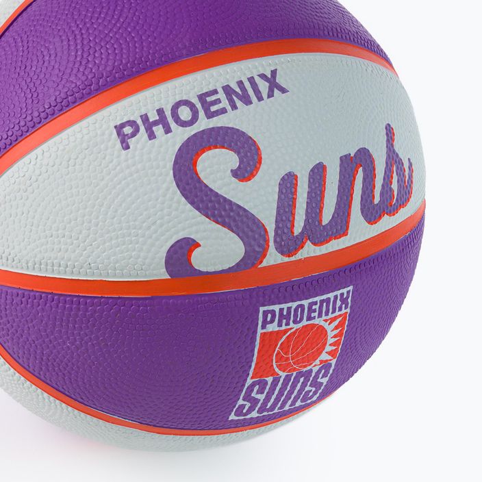 Mini basketbal Wilson NBA Team Retro Mini Phoenix Suns fialová WTB3200XBPHO 3