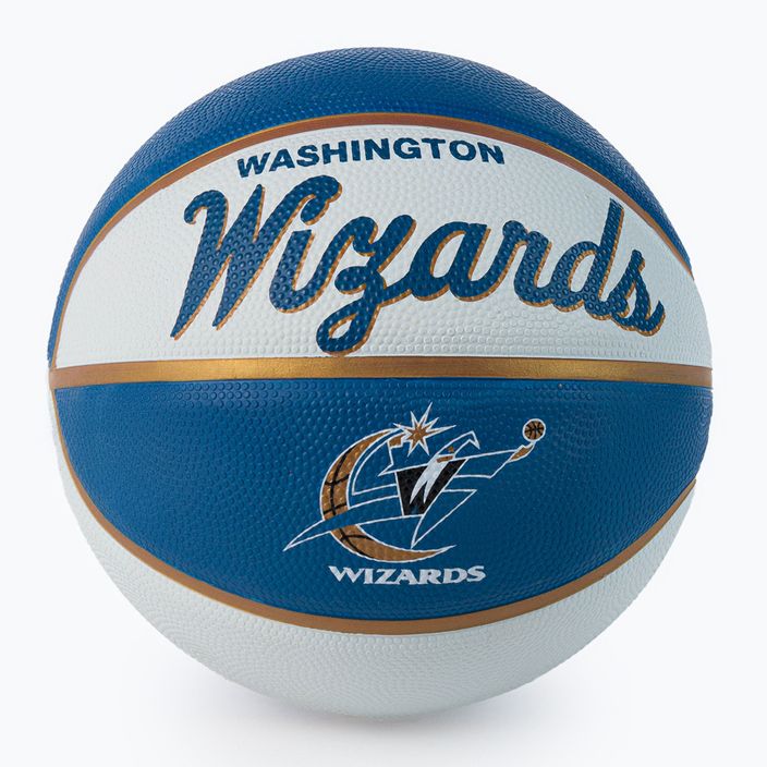 Wilson NBA Team Retro Mini Basketball Washington Wizards modrý WTB3200XBWAS 2