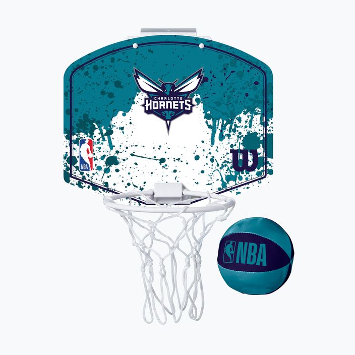Sada na mini košíkovou Wilson NBA Team Mini Hoop Charlotte Hornets