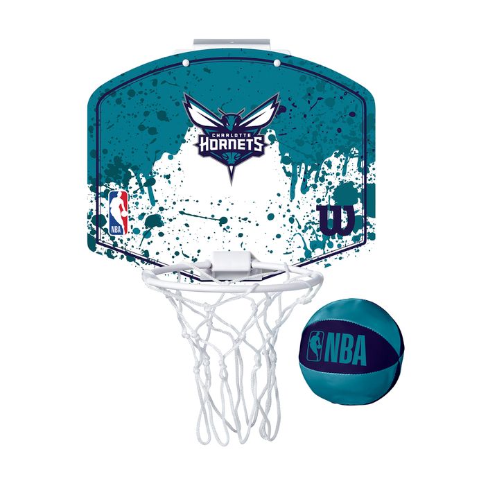 Sada na mini košíkovou Wilson NBA Team Mini Hoop Charlotte Hornets 2