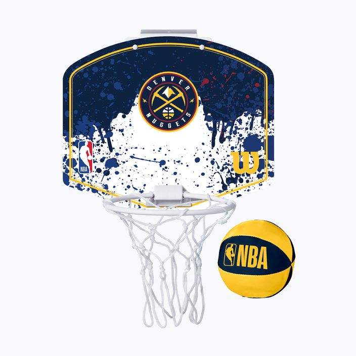 Sada na mini košíkovou Wilson NBA Team Mini Hoop Denver Nuggets