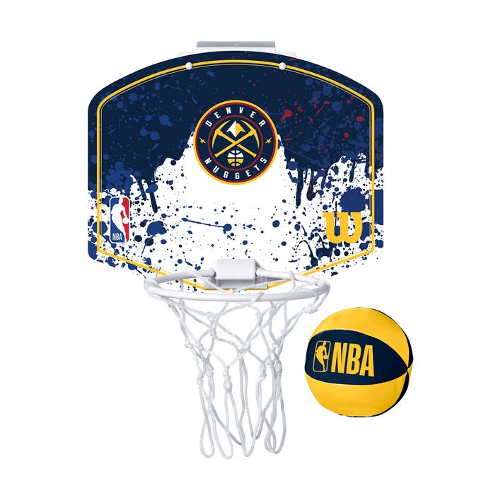 Sada na mini košíkovou Wilson NBA Team Mini Hoop Denver Nuggets 2