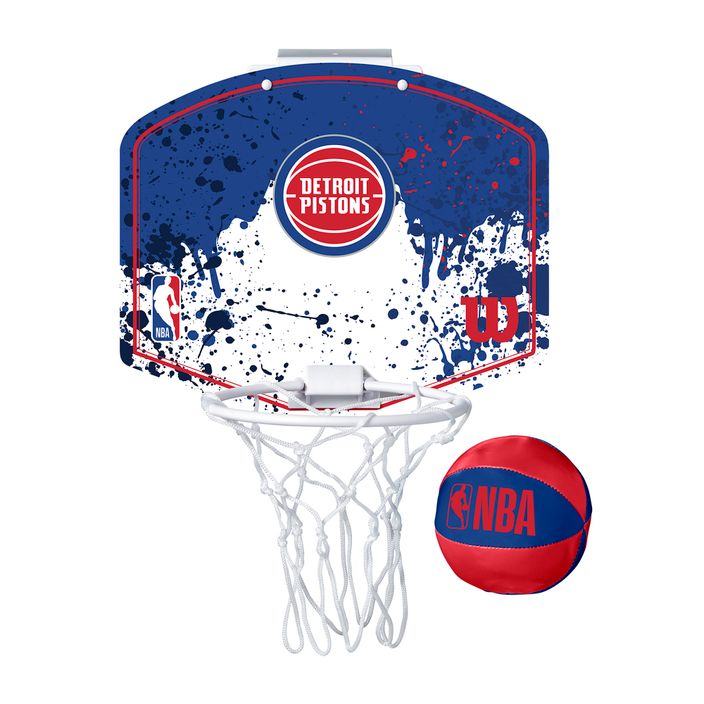 Sada na mini košíkovou Wilson NBA Team Mini Hoop Detroit Pistons 2