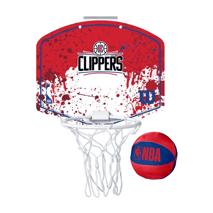 Sada na mini košíkovou Wilson NBA Team Mini Hoop Los Angeles Clippers 2