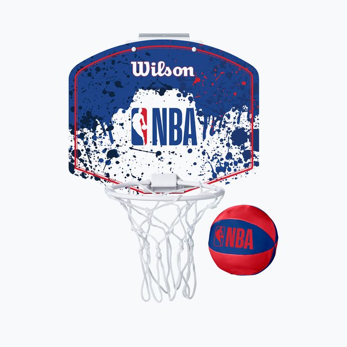 Wilson NBA RWB Mini Hoop modrá WTBA1302NBARD 4
