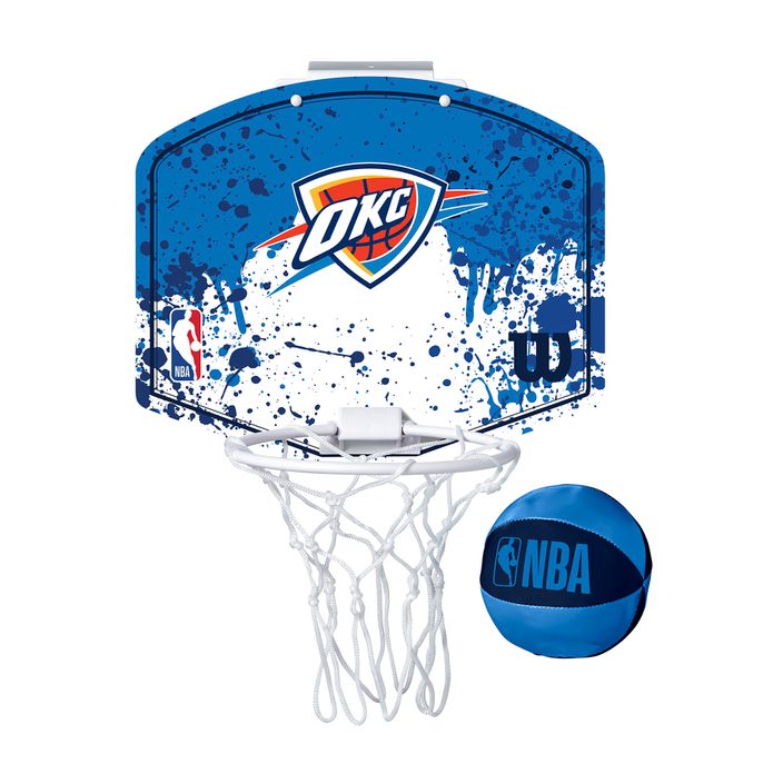 Sada na mini košíkovou Wilson NBA Team Mini Hoop Oklahoma City Thunder 2