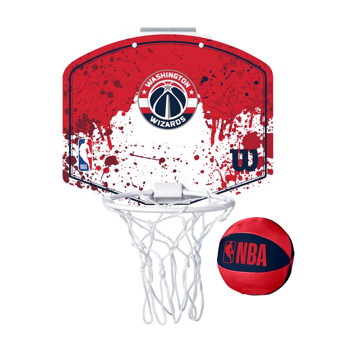 Sada na mini košíkovou Wilson NBA Team Mini Hoop Washington Wizards 2