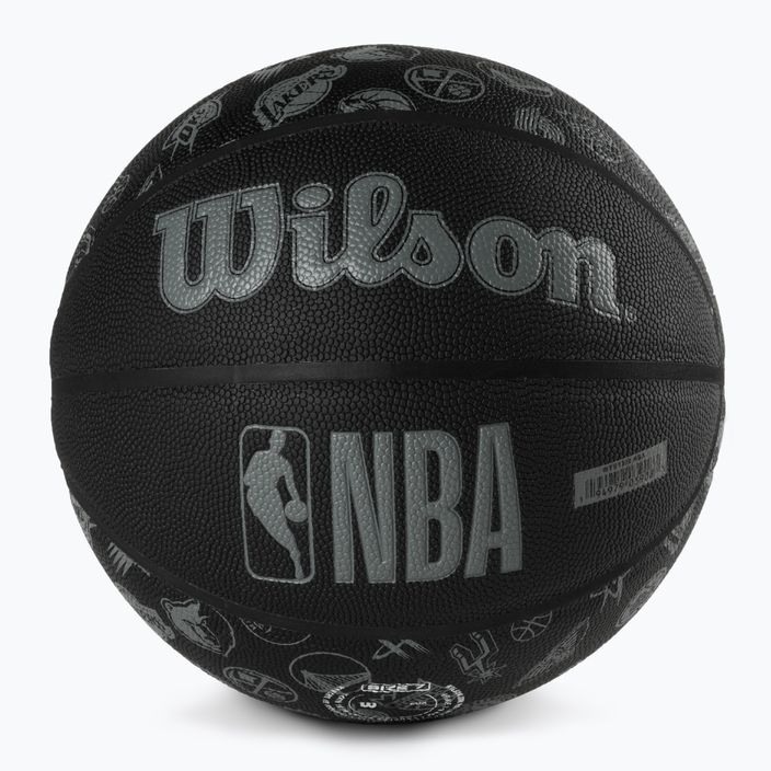 Basketbalový míč Wilson NBA All Team černý WTB1300XBNBA 4