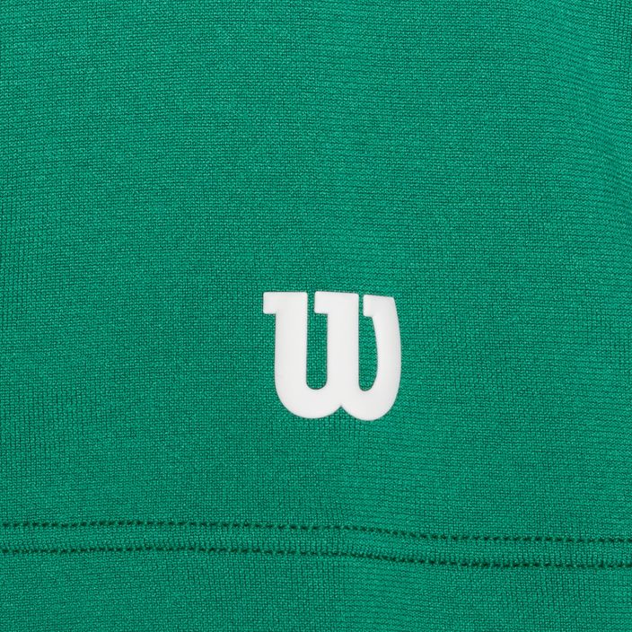 Pánské tričko  Wilson Team Seamless Crew courtside green 3