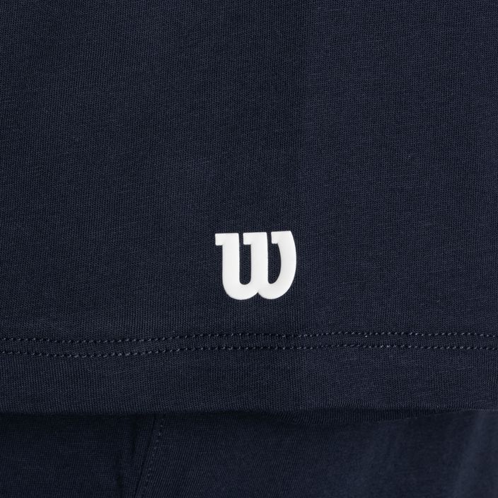 Pánské tenisové tričko  Wilson Team Graphic classic navy 3