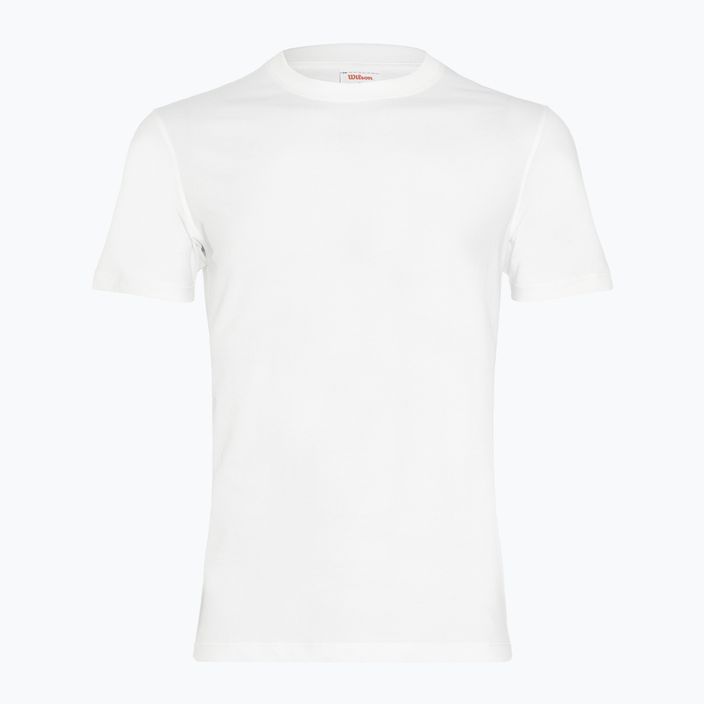 Pánské tenisové tričko  Wilson Team Graphic bright white