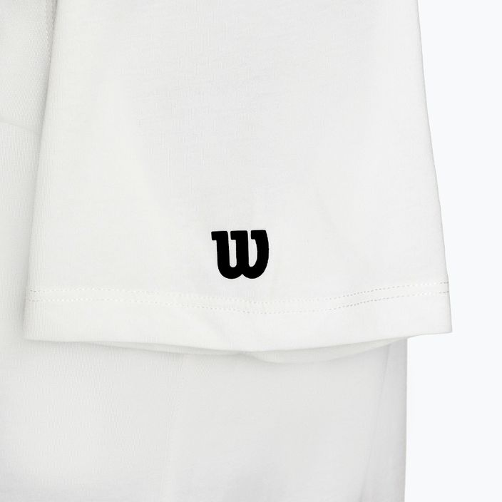 Pánské tenisové tričko  Wilson Team Graphic bright white 4