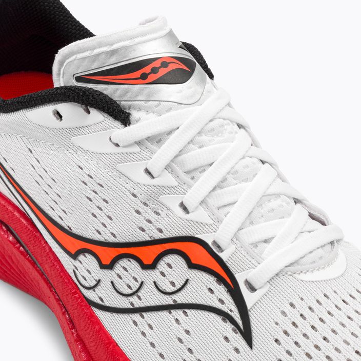 Pánská běžecká obuv Saucony Endorphin Speed 3 white/blck/vizi 8