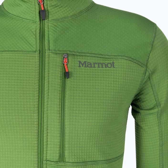 Pánská fleecová mikina Marmot Preon zelená M11783 3