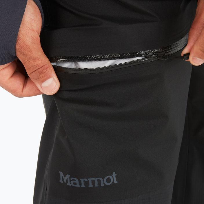 Pánské membránové kalhoty Marmot Mitre Peak Gore Tex černé M12686 4
