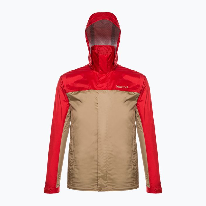 Marmot Precip Eco pánská trekingová bunda červenohnědá 41500