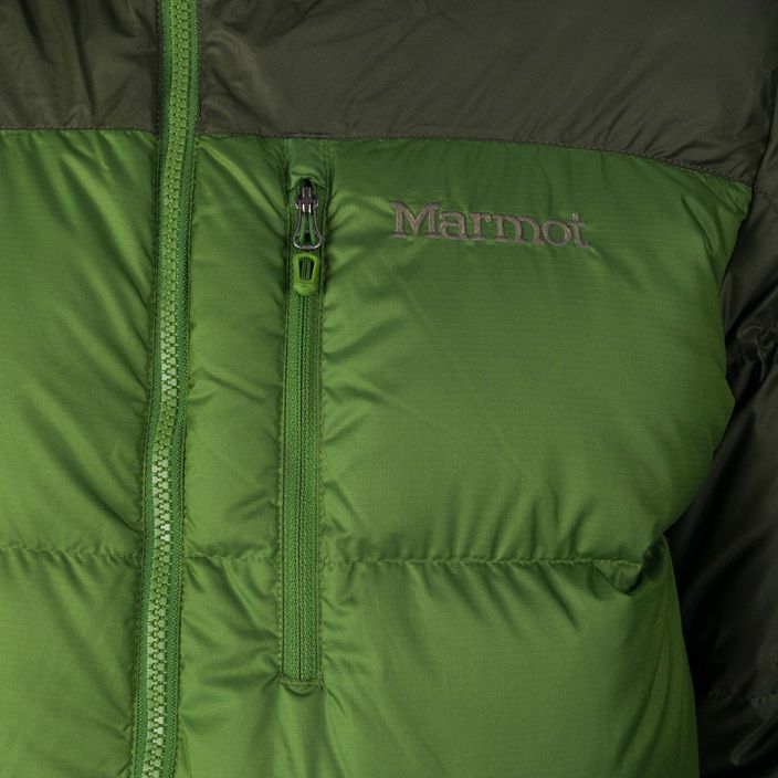 Pánská péřová bunda Marmot Guides Down Hoody green 73060 3