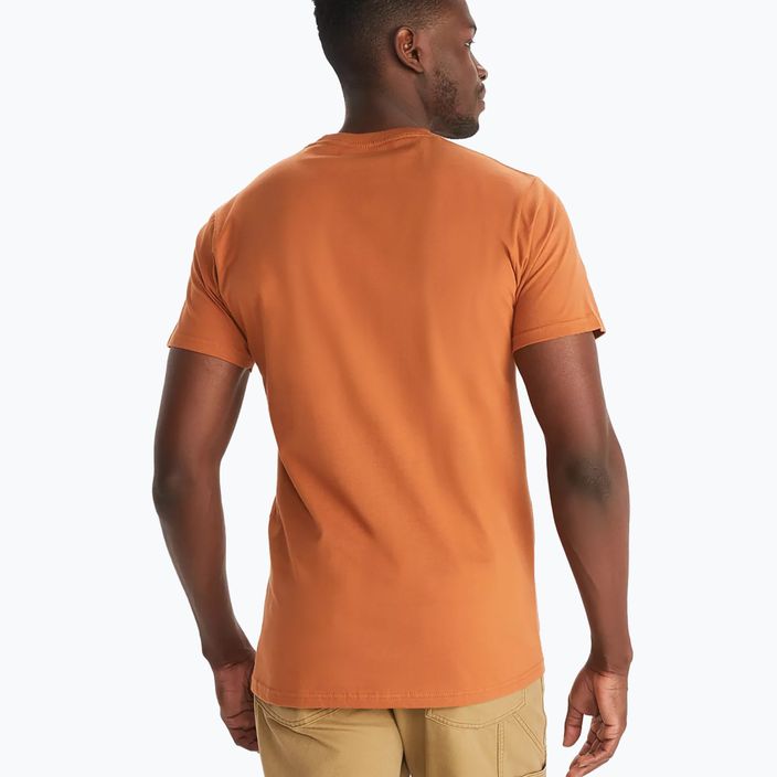 Pánské trekové tričko Marmot Coastal orange M12561 2
