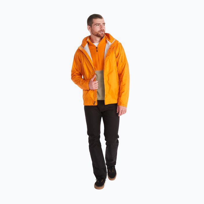 Marmot PreCip Eco pánská bunda do deště oranžová 41500 2