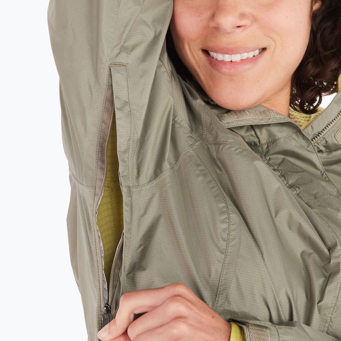 Marmot PreCip Eco dámská bunda do deště zelená 46700 4