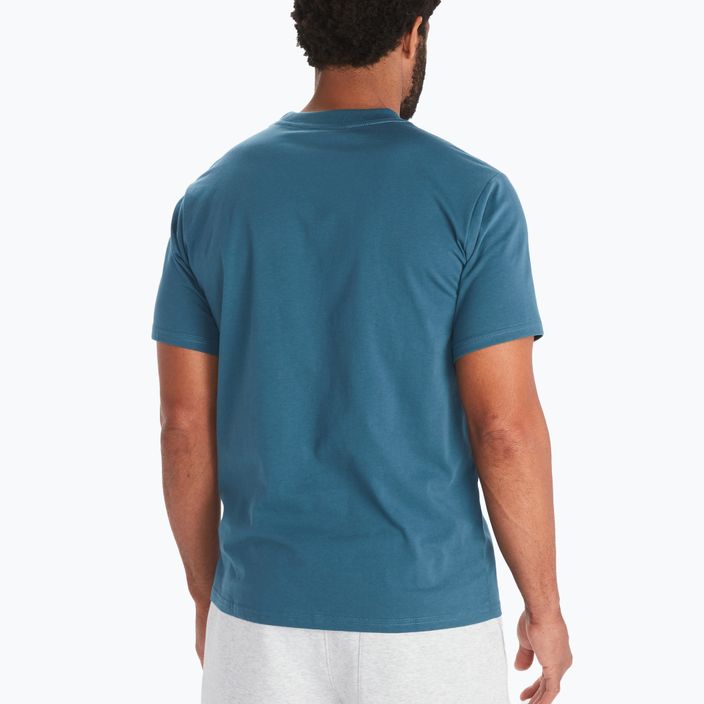 Marmot Coastall pánské trekové tričko modré M14253-21541 2