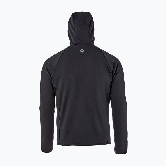 Pánská fleecová mikina Marmot Leconte Full Zip Hoody black 8