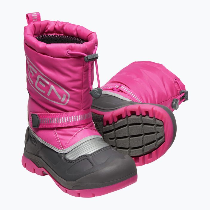 Dětské zimní boty KEEN Snow Troll růžové 1026757 12